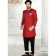 Excellent Redish Indo Western Sherwani