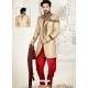 Incredible Creamish Indo Western Sherwani