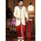 Fetching Creamish Indo Western Sherwani