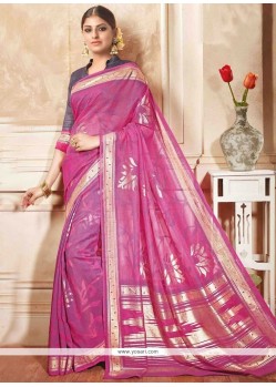 Piquant Printed Saree For Casual