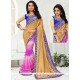 Girlish Crepe Silk Multi Colour Printed Saree