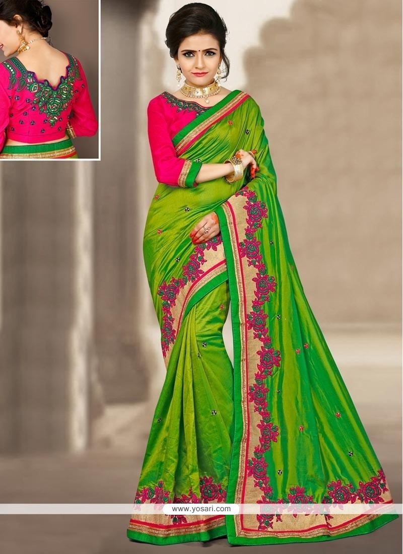 Glamorous Art Silk Designer Traditional Saree