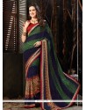Absorbing Faux Georgette Casual Saree