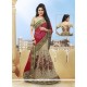Tempting Fancy Fabric Zari Work Classic Designer Saree