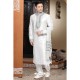 Peaceful White Art Silk Kurta Pajama