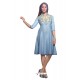 Stupendous Embroidered Work Linen Party Wear Kurti