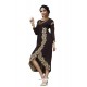 Sterling Embroidered Work Brown Party Wear Kurti