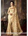 Princely Gold Weaving Work Traditional Saree