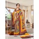 Delightful Multi Colour Printed Saree