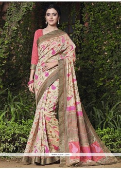 Magnificent Multi Colour Printed Saree