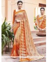 Adorning Faux Georgette Printed Saree