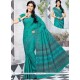 Perfect Multi Colour Abstract Print Work Cotton Printed Saree