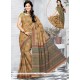 Perfect Cotton Multi Colour Abstract Print Work Printed Saree
