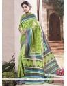 Glossy Art Silk Embroidered Work Traditional Saree
