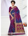 Especial Multi Colour Banarasi Silk Traditional Designer Saree