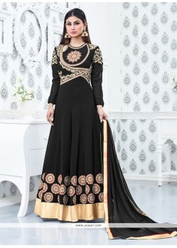 Extraordinary Faux Georgette Floor Length Anarkali Salwar Suit