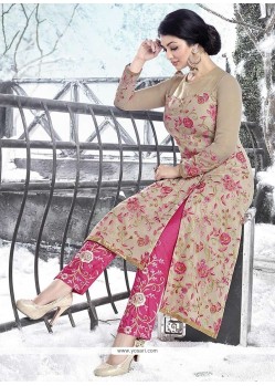 Ayesha Takia Embroidered Work Faux Georgette Designer Suit