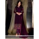 Entrancing Embroidered Work Faux Georgette Churidar Suit