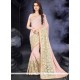 Graceful Embroidered Work Net Classic Saree