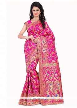 Beauteous Weaving Work Banarasi Silk Designer Traditional Saree