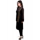 Astonishing Faux Georgette Embroidered Work Party Wear Kurti