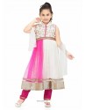 Baby Pink Girl's Salwar Kameez