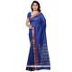 Weaving Banarasi Silk Traditional Saree In Blue