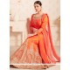 Ayesha Takia Orange Banarasi Silk Long Choli Lehenga