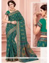 Flawless Print Work Cotton Casual Saree