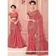 Appealing Cotton Pink Casual Saree