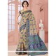 Latest Multi Colour Cotton Casual Saree