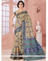 Latest Multi Colour Cotton Casual Saree