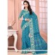 Modest Cotton Blue Casual Saree