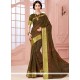 Demure Cotton Print Work Casual Saree