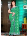 Festal Embroidered Work Designer Saree