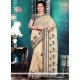 Glossy Embroidered Work Classic Saree