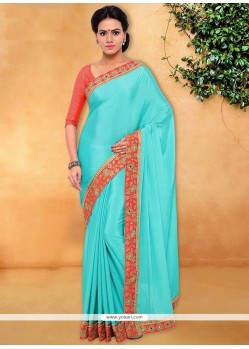 Sightly Faux Chiffon Classic Designer Saree