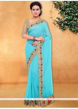 Jazzy Faux Georgette Classic Saree