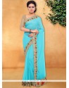 Jazzy Faux Georgette Classic Saree