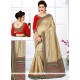 Dilettante Embroidered Work Art Silk Traditional Saree