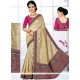 Genius Patch Border Work Art Silk Designer Traditional Saree