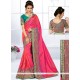 Superlative Pink Traditional Saree