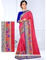 Congenial Art Silk Zari Work Designer Traditional Saree