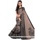 Specialised Faux Crepe Multi Colour Print Work Printed Saree