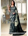 Miraculous Print Work Georgette Printed Saree