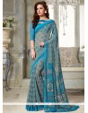 Lavish Faux Georgette Multi Colour Printed Saree