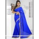 Topnotch Chiffon Satin Designer Saree