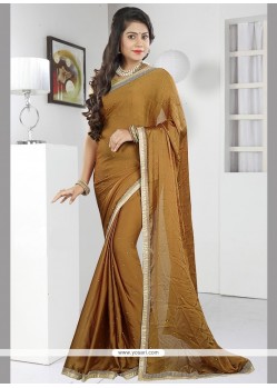 Enticing Stone Work Classic Saree