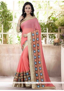 Imperial Faux Georgette Designer Saree