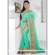 Sightly Embroidered Work Classic Saree